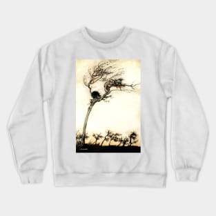 No Evil Thing - Arthur Rackham for Comus Crewneck Sweatshirt